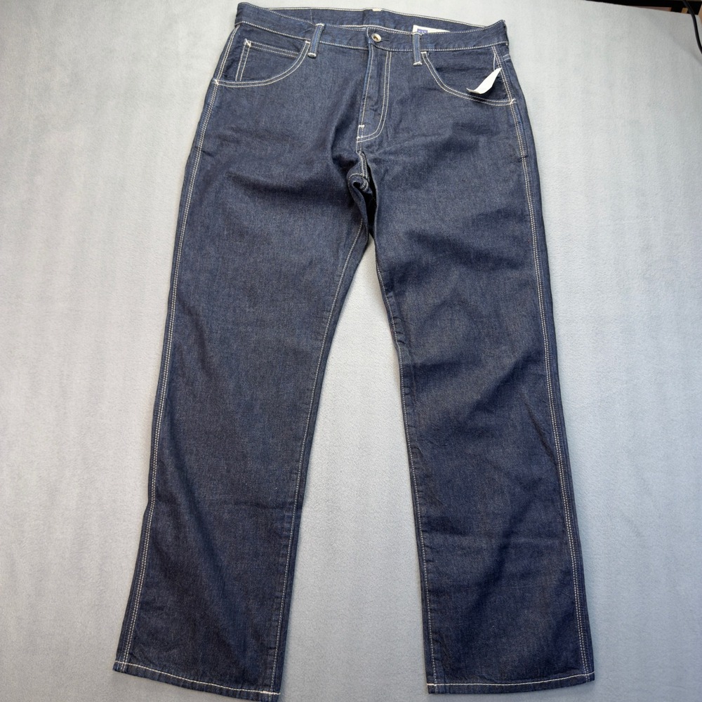 Gap Worker Jean NWT Mens 33x30 Carpenter Workwear Dark Indigo Blue Denim